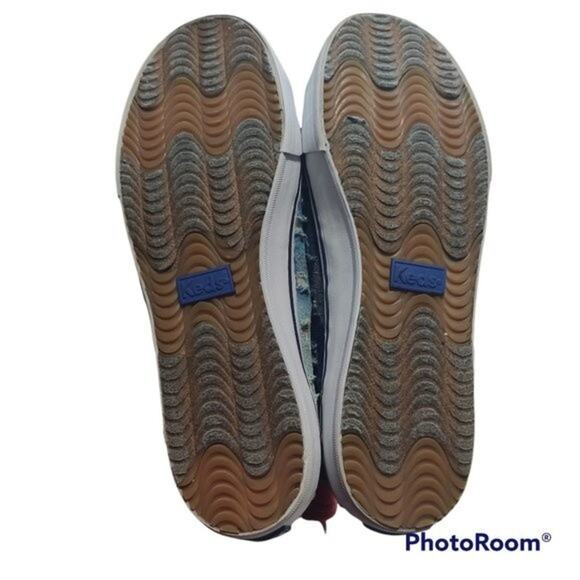 Keds Women's Double Up Distressed Denim Fashion Sneaker Size 10 - Picture 5 of 7